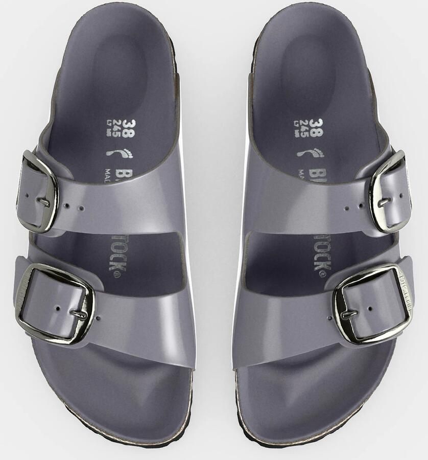 Birkenstock Huisschoenen van echt leer model 'Arizona' - Foto 4