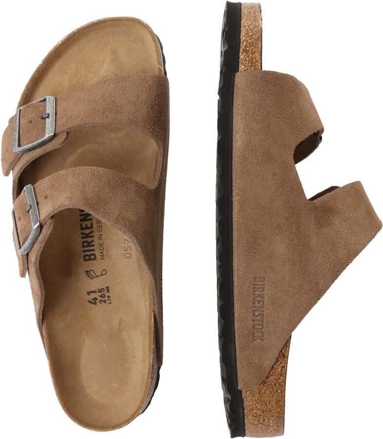 BIRKENSTOCK Slippers Heren Arizona Heren Suède Grijs - Foto 6
