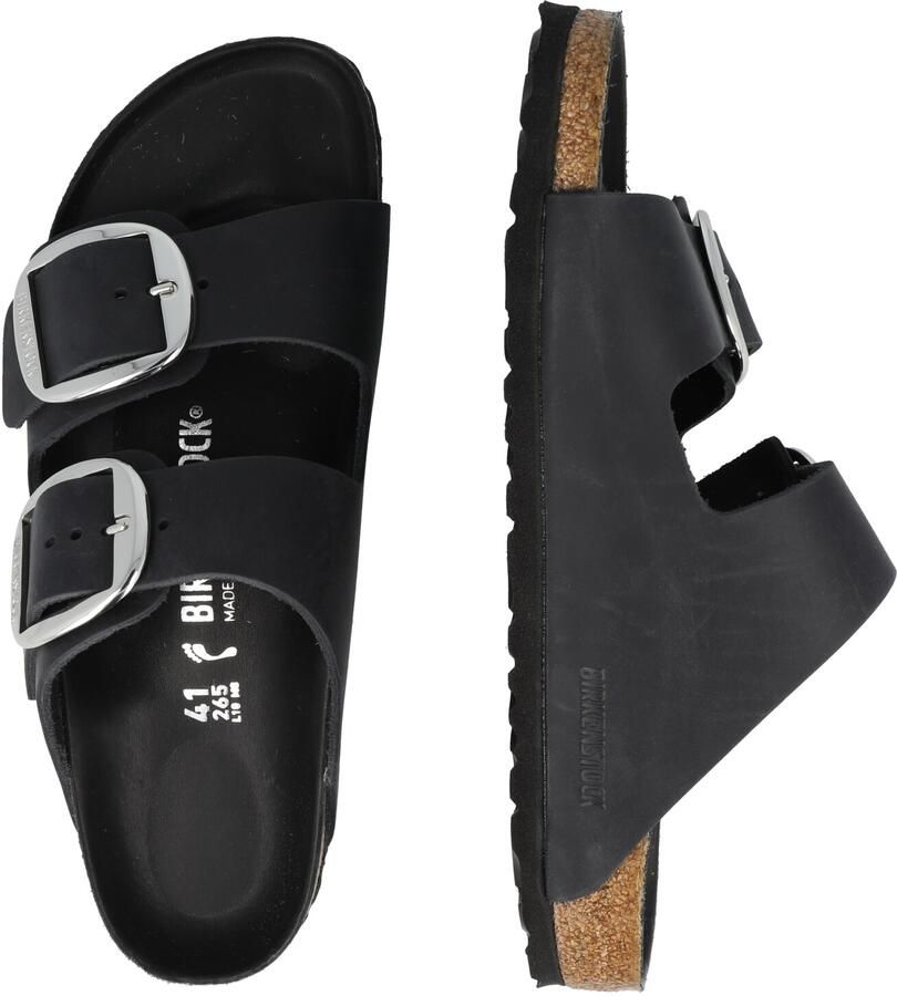 BIRKENSTOCK Muiltjes 'Komfort Stiefel Damen 1011075 Echtleder in schwarz' zwart - Foto 4