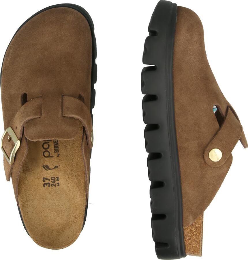 Birkenstock Chunky Dark Tea Suède Sandalen Narrow - Foto 5
