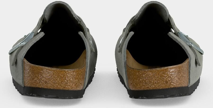 BIRKENSTOCK Muiltjes 'Boston' pastelgroen - Foto 5