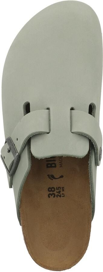 BIRKENSTOCK Muiltjes 'Boston' pastelgroen - Foto 5