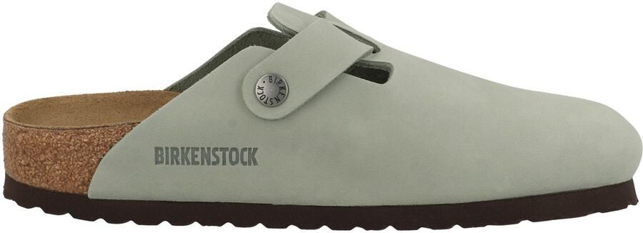 BIRKENSTOCK Muiltjes 'Boston' pastelgroen - Foto 6