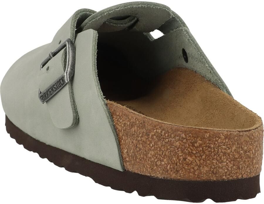 BIRKENSTOCK Muiltjes 'Boston' pastelgroen - Foto 2
