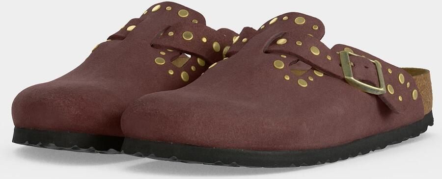 Birkenstock Boston Rivets Suède Leer Smalle Pasvorm - Foto 12