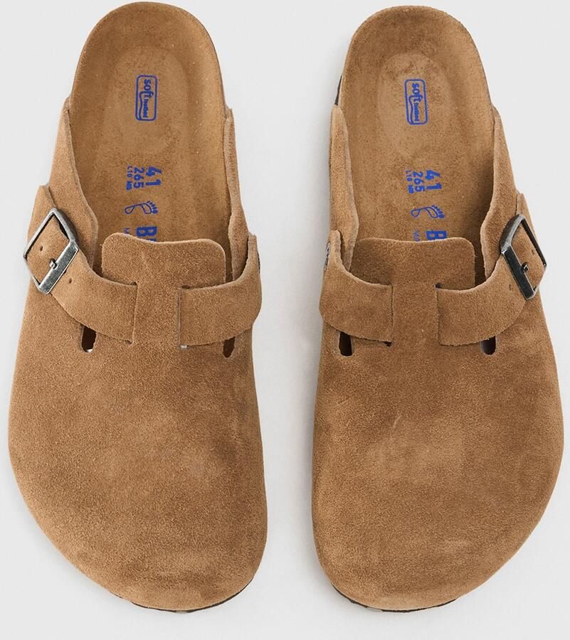 Birkenstock Platte sandalen Boston soft footbed suede leather - Foto 3