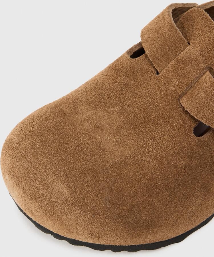 Birkenstock Platte sandalen Boston soft footbed suede leather - Foto 4