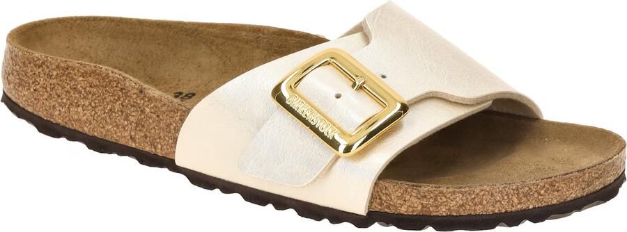 BIRKENSTOCK Slippers Dames Catalina Cushion Buckle Maat: 39 Materiaal: Leatherlook Kleur: Beige - Foto 20