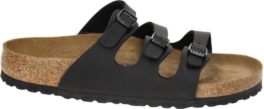 Birkenstock Florida SFB Regular Zwart Slippers Dames Size - Foto 7