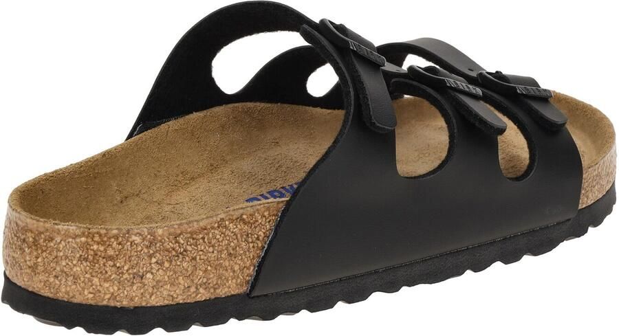 Birkenstock Florida SFB Regular Zwart Slippers Dames Size - Foto 6