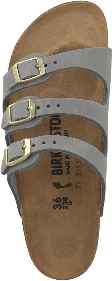 Birkenstock Dames Florida Oiled Leather Sandalen - Foto 3