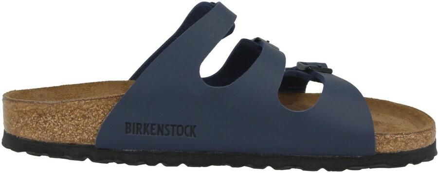 Birkenstock Florida BF WB Narrow Dames Slippers Blue - Foto 5