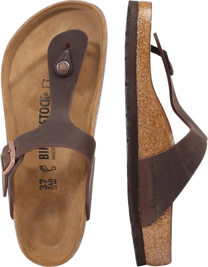 Birkenstock Gizeh FL Sandalen Regular beige bruin - Foto 7
