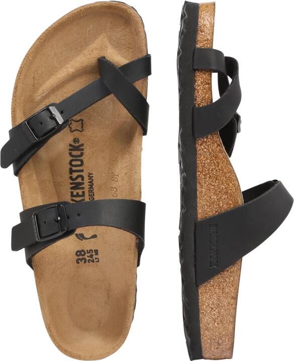 Birkenstock Platte sandalen Mayari Birko-Flor Regular Black - Foto 16