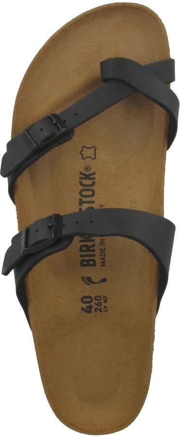 Birkenstock Platte sandalen Mayari Birko-Flor Regular Black - Foto 17