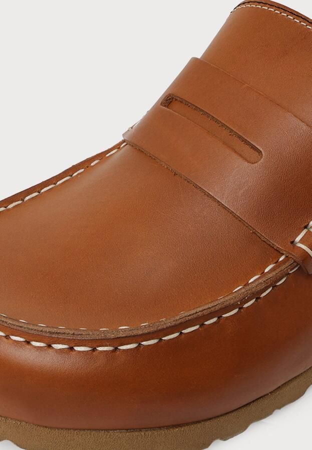 BIRKENSTOCK Muiltjes 'Naples' bruin cognac - Foto 3