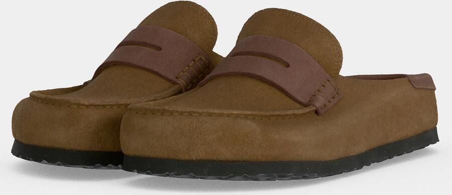 BIRKENSTOCK Muiltjes 'Naples' bruin donkerbruin - Foto 4