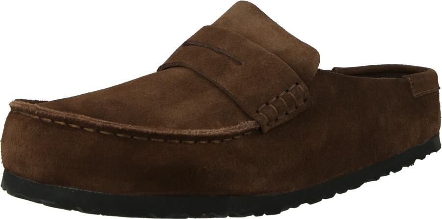 BIRKENSTOCK Instappers Heren Naples Maat: 42 Materiaal: Suède Kleur: Bruin - Foto 10