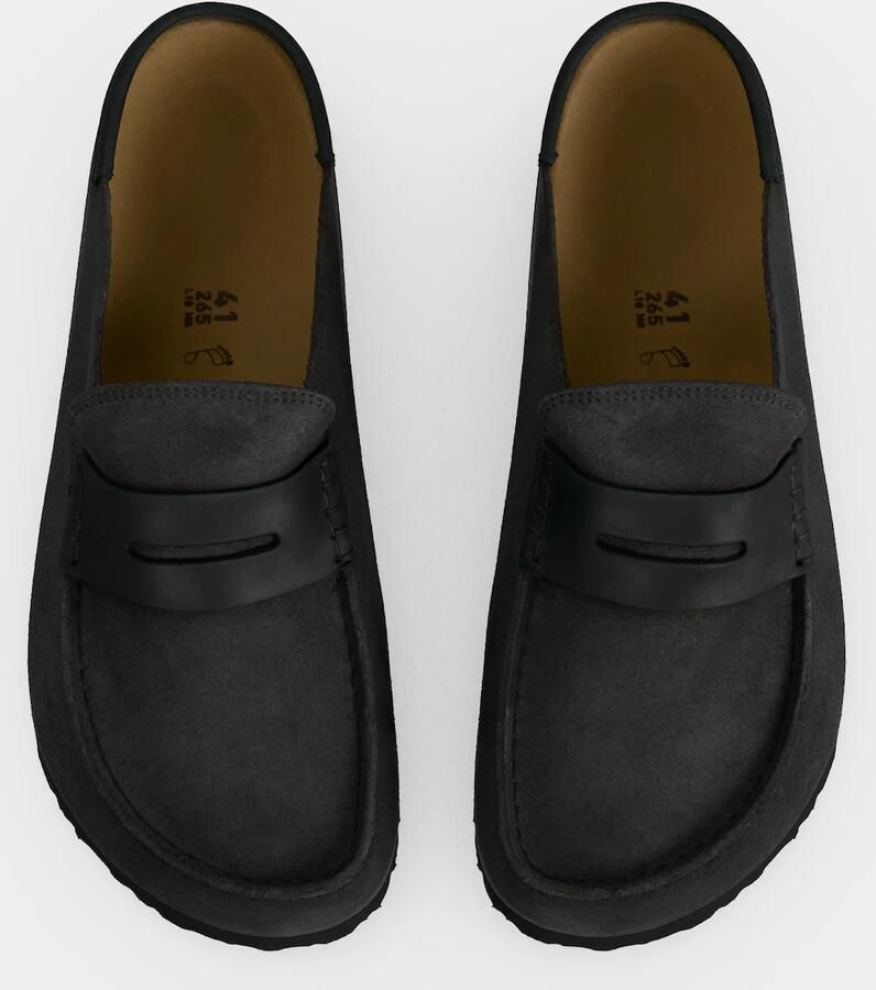 BIRKENSTOCK Muiltjes 'Naples Wrapped' antraciet - Foto 3
