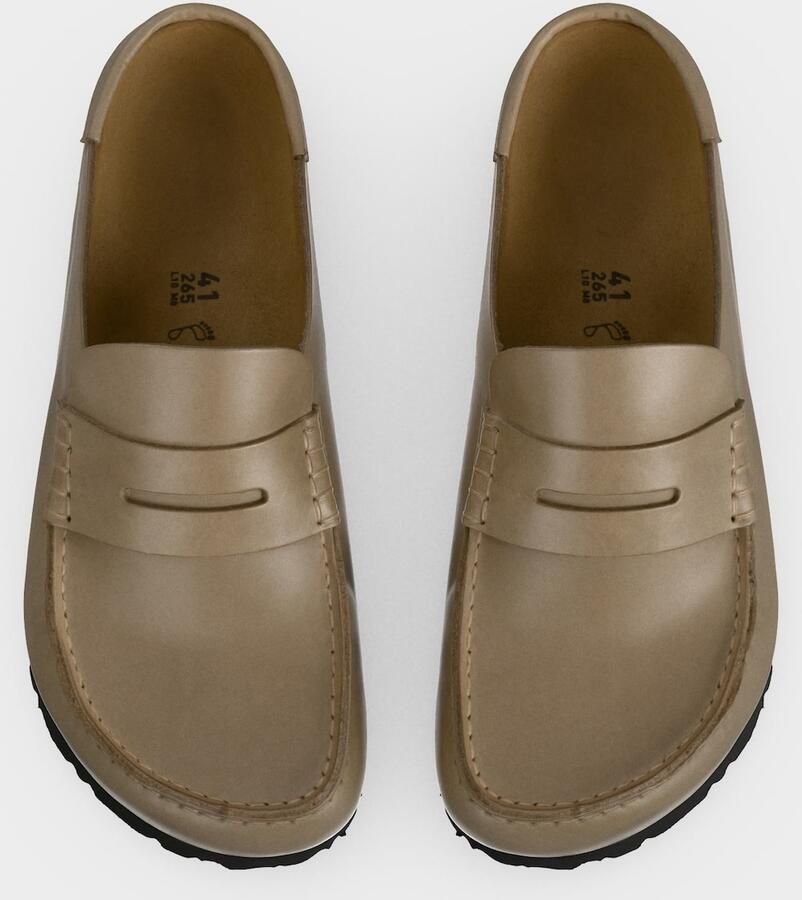 BIRKENSTOCK Muiltjes 'Naples Wrapped' bruin gemêleerd - Foto 3