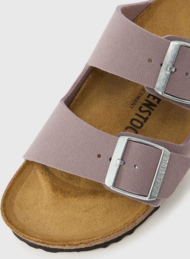 Birkenstock Kid's Arizona BS Birko-Flor Birkibuc Sandalen Narrow bruin - Foto 8