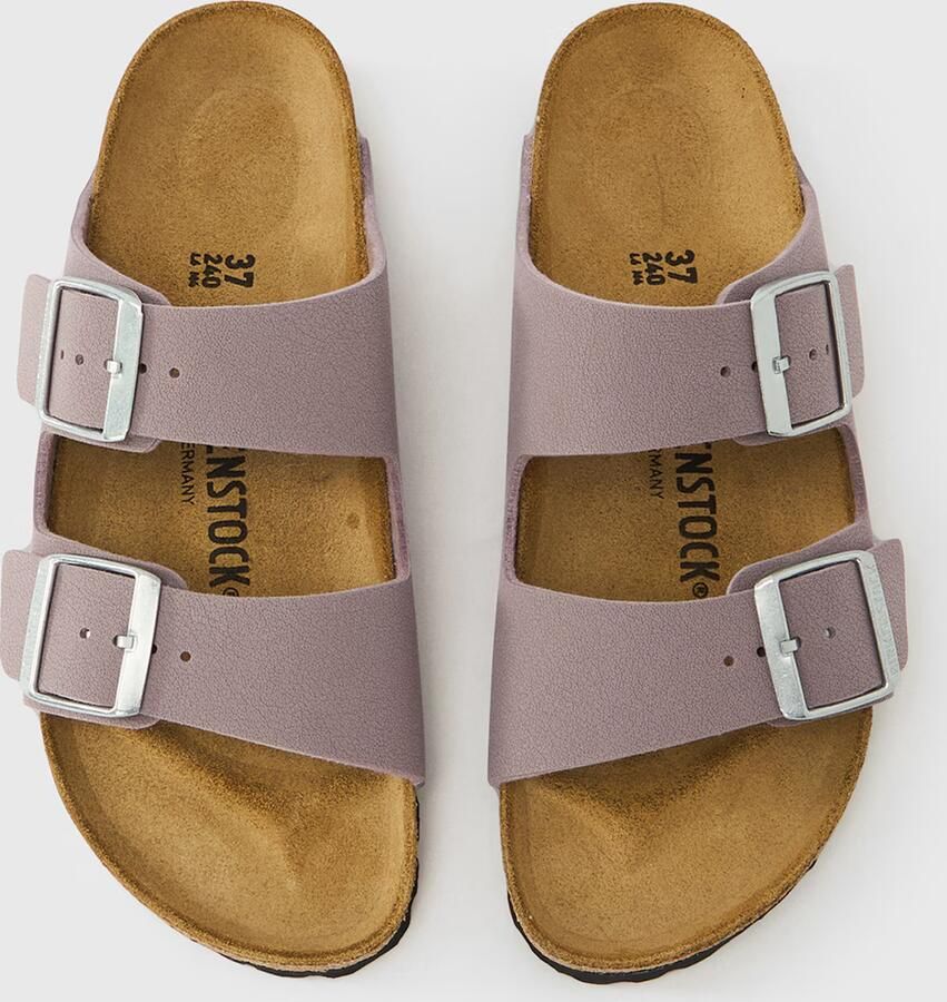 Birkenstock Kid's Arizona BS Birko-Flor Birkibuc Sandalen Narrow bruin - Foto 7