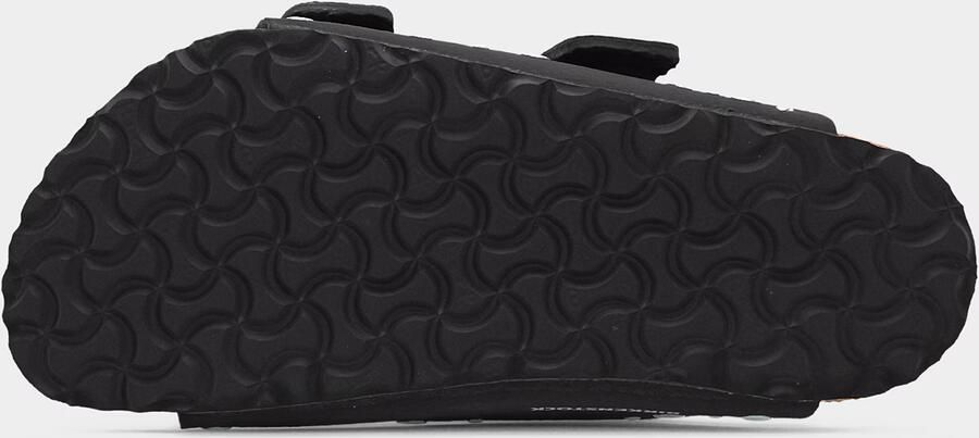 Birkenstock Kid's Arizona Rivet Border Synthetik Sandalen Narrow zwart - Foto 6