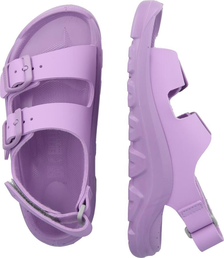 Birkenstock Kid's Mogami Birko-Flor Sandalen Narrow purper roze - Foto 4