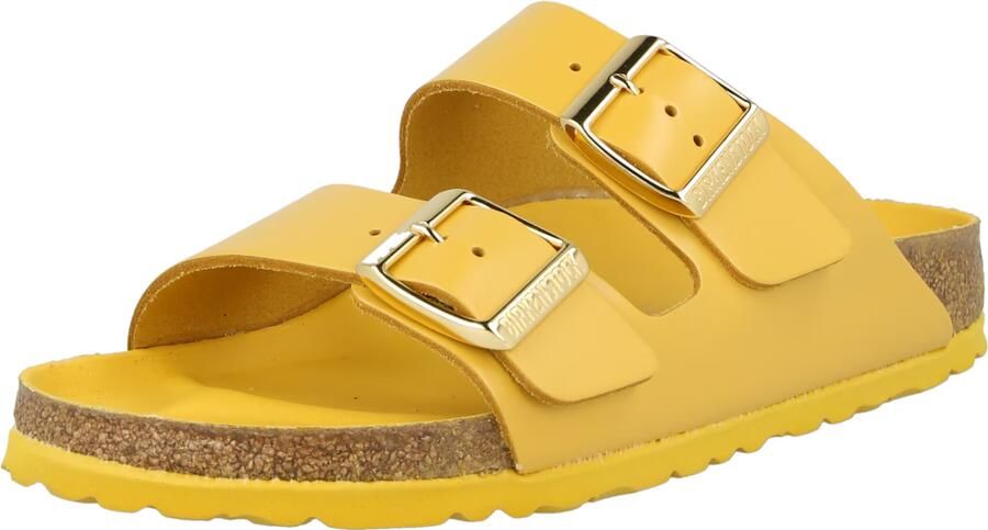 BIRKENSTOCK Sandaal 'Arizona' donkergeel