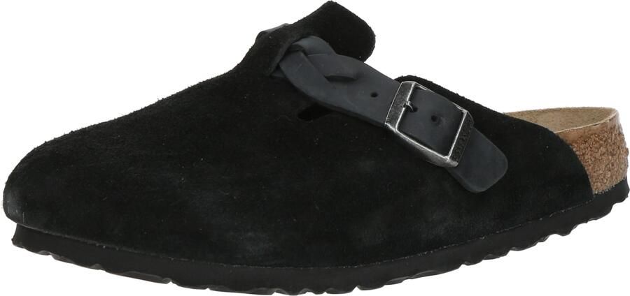 BIRKENSTOCK Sandaal 'Boston Braided' zwart