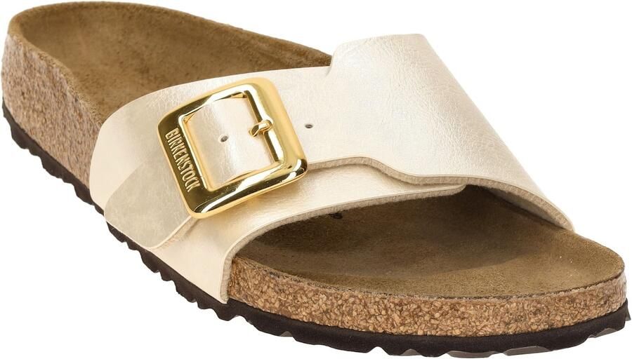 BIRKENSTOCK Slippers Dames Catalina Cushion Buckle Leatherlook Beige - Foto 2