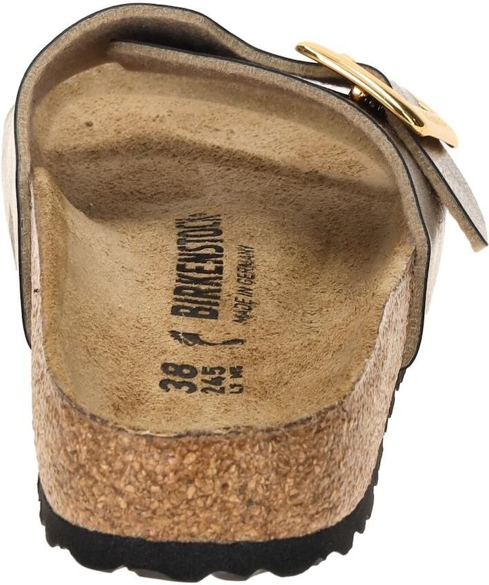 BIRKENSTOCK Slippers Dames Catalina Cushion Buckle Leatherlook Goud - Foto 14