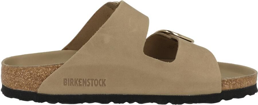 BIRKENSTOCK Slippers Dames Arizona Big Buckle Leer Beige - Foto 15