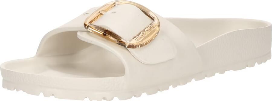 BIRKENSTOCK Badslippers Dames Madrid Big Buckle Eva Maat: 42 Materiaal: Rubber Kleur: Wit - Foto 12