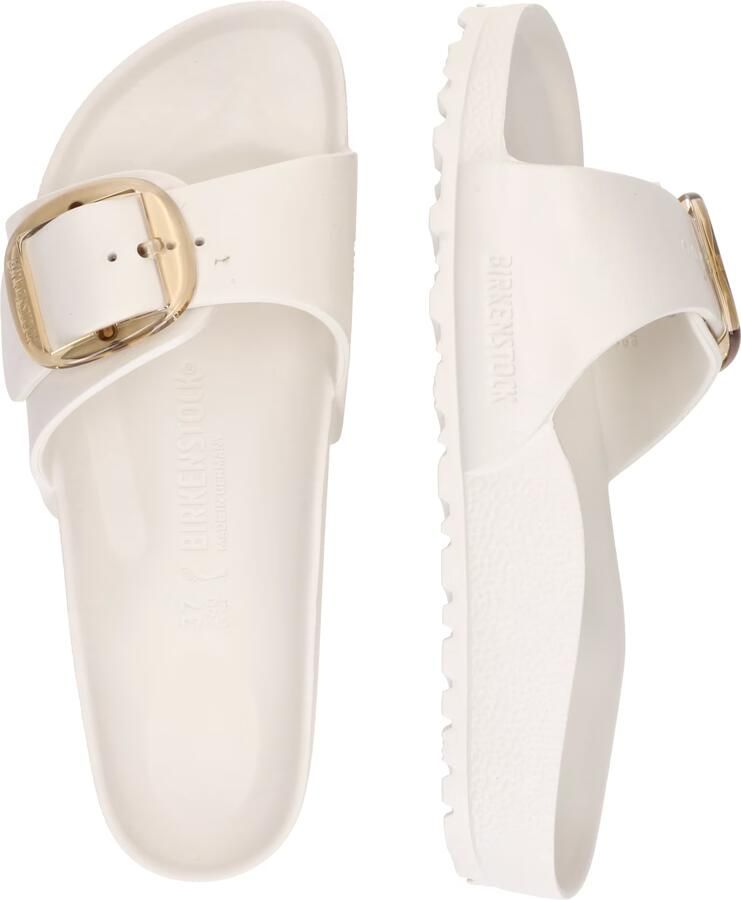 BIRKENSTOCK Badslippers Dames Madrid Big Buckle Eva Maat: 42 Materiaal: Rubber Kleur: Wit - Foto 13