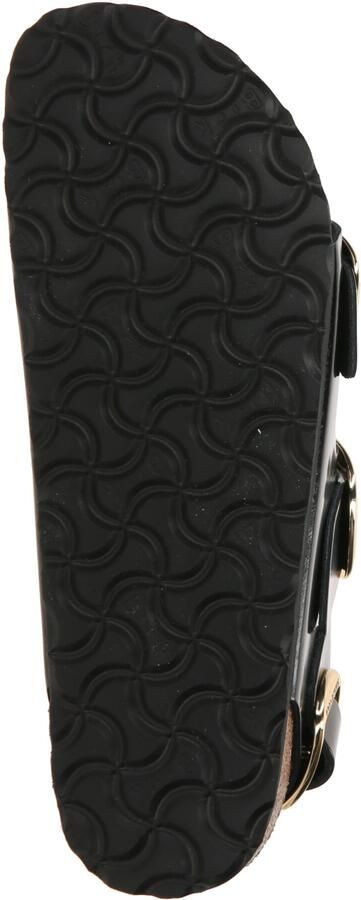 BIRKENSTOCK Slippers Dames Milano Big Buckle Dames Maat: 38 Materiaal: Leer Kleur: Zwart - Foto 10