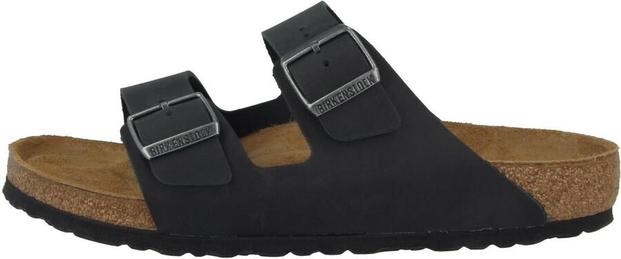 Birkenstock Arizona Soft Footbed Zwart Normaal Voetbed Slipper