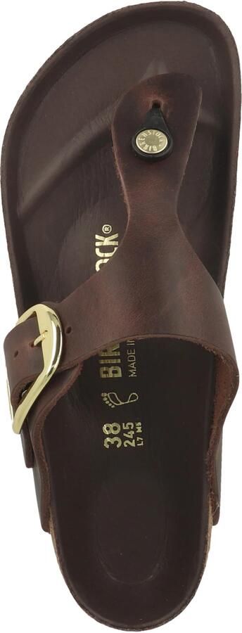 Birkenstock Teenslippers GIZEH BB HEX HABANA OILED CALZ N - Foto 3