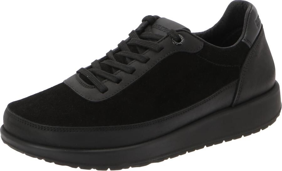 BIRKENSTOCK Sneakers laag 'Honnef City' zwart