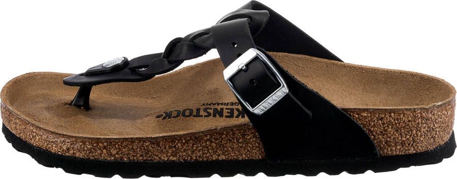 Birkenstock Klapki damskie Gizeh Braided 1021349 Zwart Dames - Foto 9