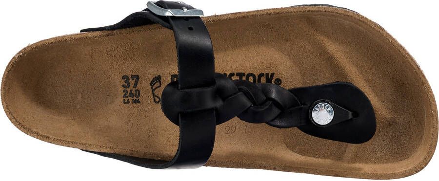 Birkenstock Klapki damskie Gizeh Braided 1021349 Zwart Dames - Foto 8