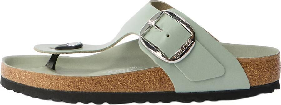 BIRKENSTOCK Teenslipper 'Gizeh' pastelgroen