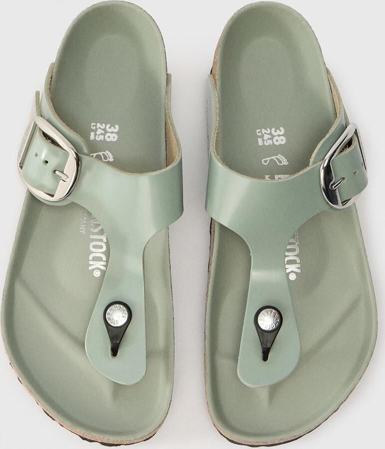 BIRKENSTOCK Teenslipper 'Gizeh' pastelgroen - Foto 2