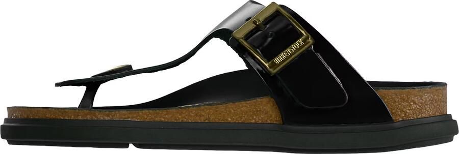 BIRKENSTOCK Teenslipper 'Gizeh' zwart