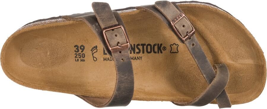 Birkenstock Mayari Dames Slippers Tobacco Brown Regular fit | Bruin | Nubuck - Foto 3