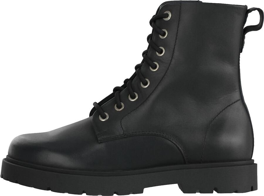 Birkenstock Veterlaars van runder nappa met profielzool - Foto 2