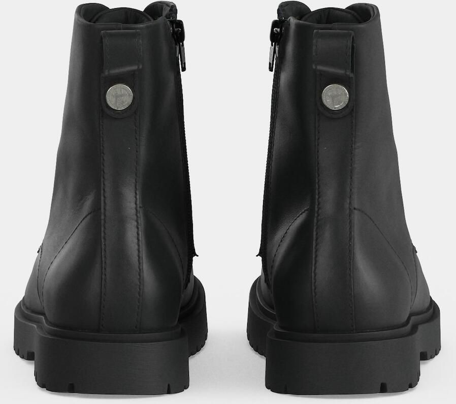Birkenstock Veterlaars van runder nappa met profielzool - Foto 3