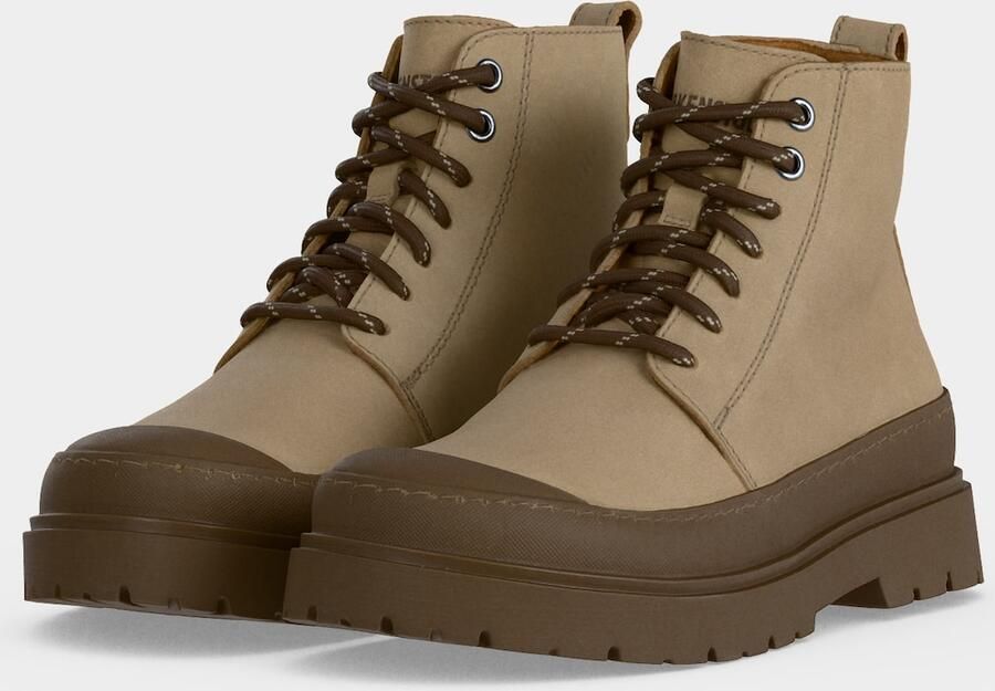 BIRKENSTOCK Veterlaarsjes 'Prescott' cappuccino donkerbruin - Foto 3