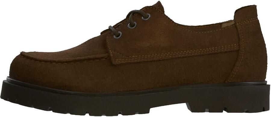Birkenstock Veterschoenen van leer met geprofileerde zool model 'Highwood' - Foto 3