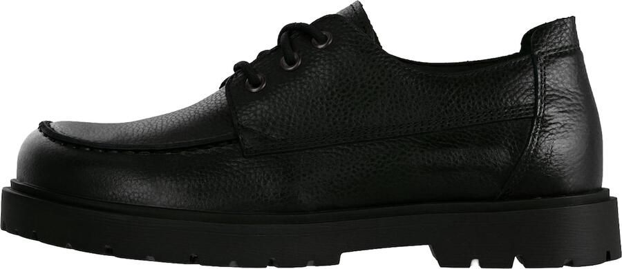 BIRKENSTOCK Veterschoen 'Lena' zwart